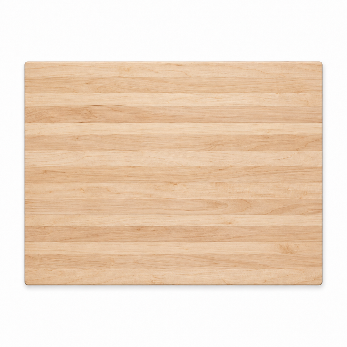 Edge grain cutting board 24x18 in natural wood by Refine Kitchenware on Tampa Home & Garden Store
