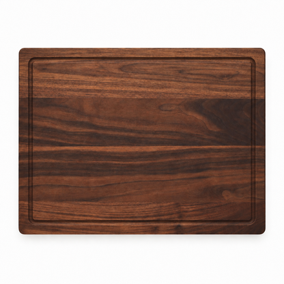 Cutting board 24x18 in, thick flat-grain walnut wood by Refine Kitchenware on Tampa Home & Garden Store