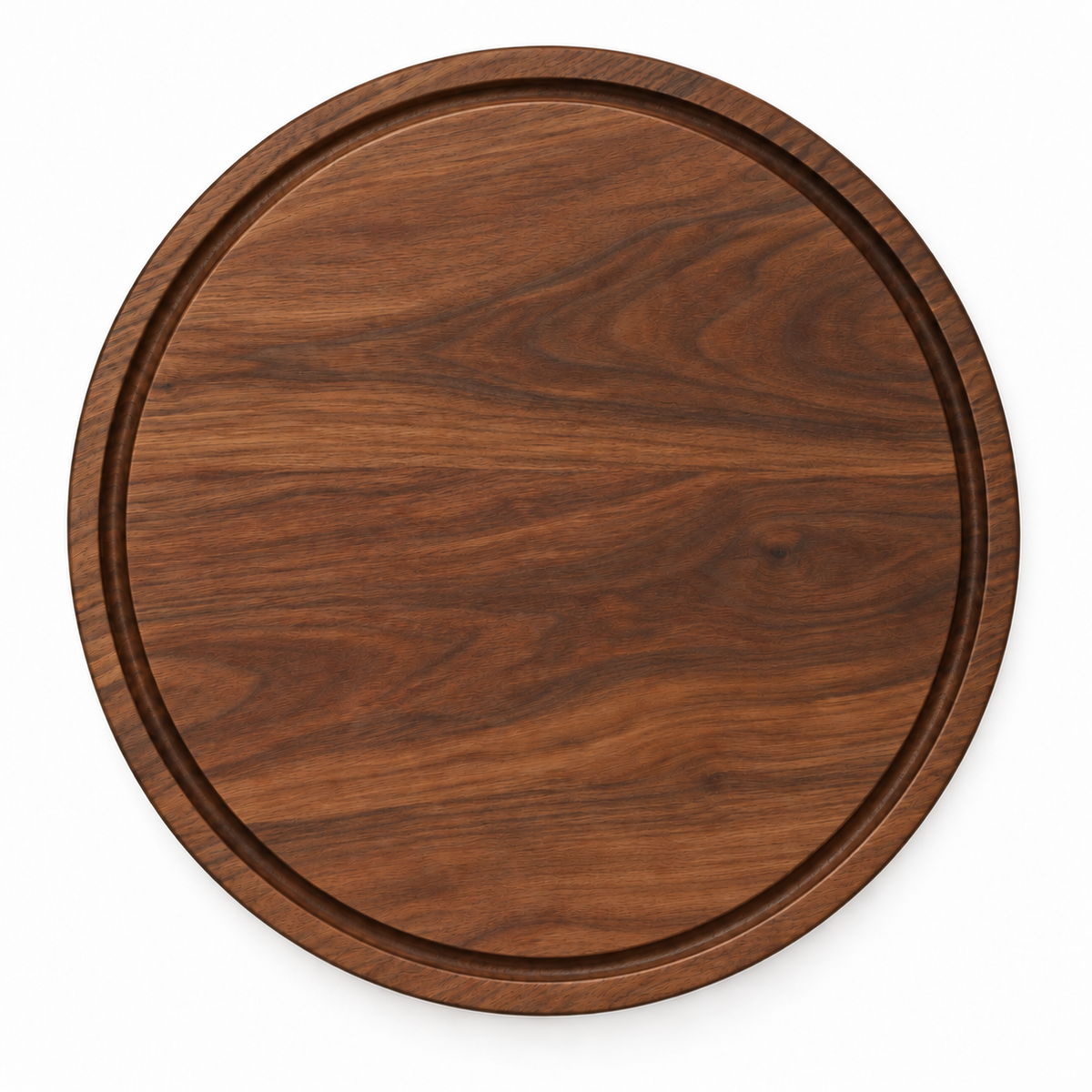15-inch thick round cutting board walnut wood Refine Kitchenware cutting boards on Tampa Home & Garden Store