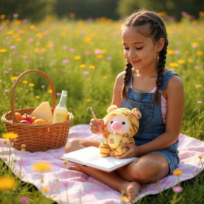 Soft Boba Pig Plush Toy For Girls And Boys