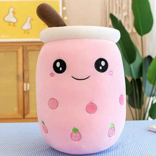 Adorable Boba Stuffed Animal and Desk Decor