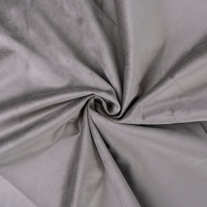 Grey velvet sofa fabric texture with gentle folds on Tampa Home & Garden Store