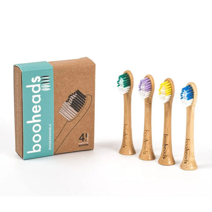 booheads Bamboo Electric Toothbrush Heads — Sonicare Compatible - Tampa Home & Garden Store