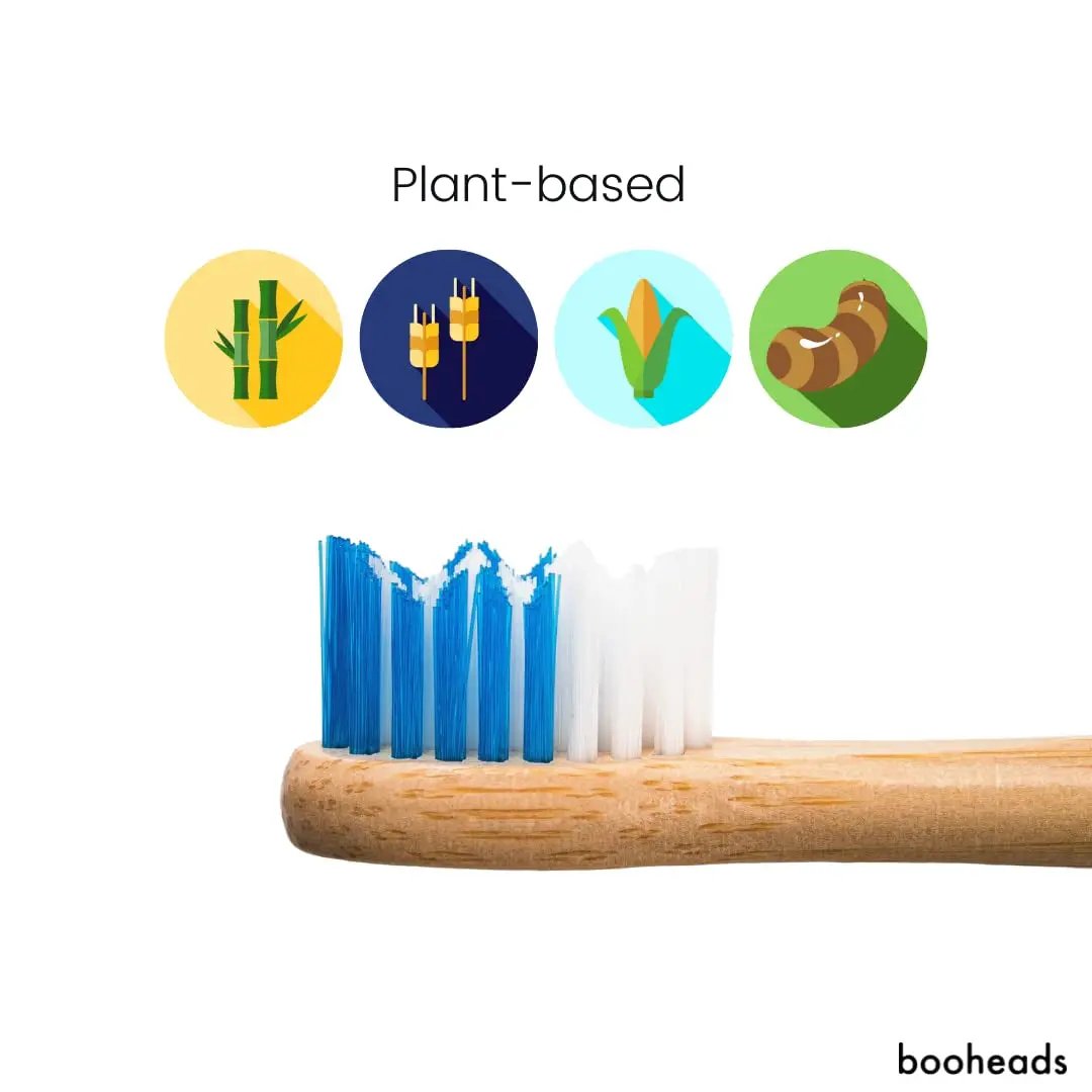booheads Bamboo Electric Toothbrush Heads — Sonicare Compatible - Tampa Home & Garden Store