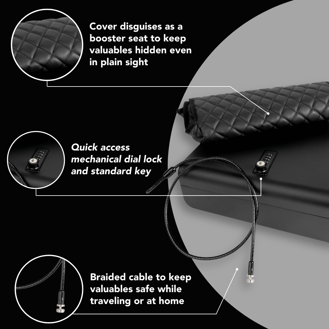 BoostedSafe Básico: Cerradura de Combinación Manual