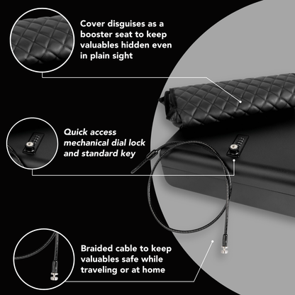 BoostedSafe Básico: Cerradura de Combinación Manual
