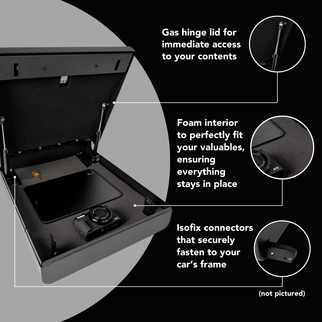 BoostedSafe Básico: Cerradura de Combinación Manual