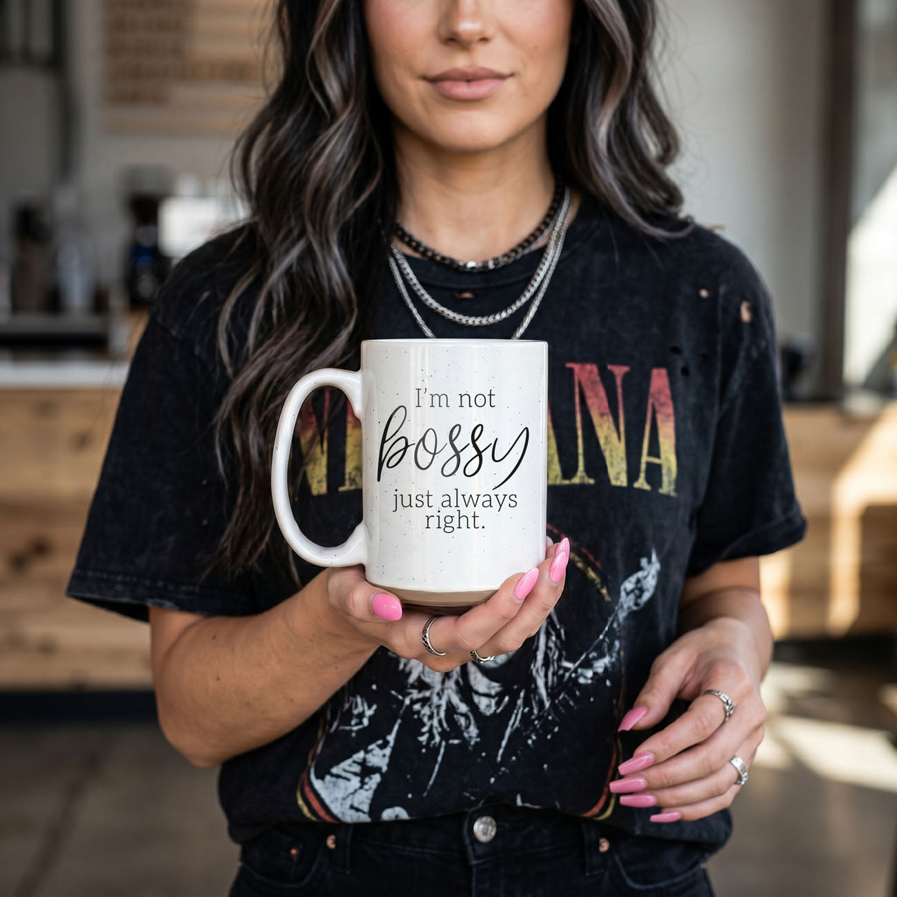 Ceramic Mug I Am Not Bossy and Always Right