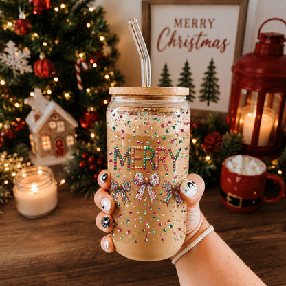Sequin MERRY 17oz