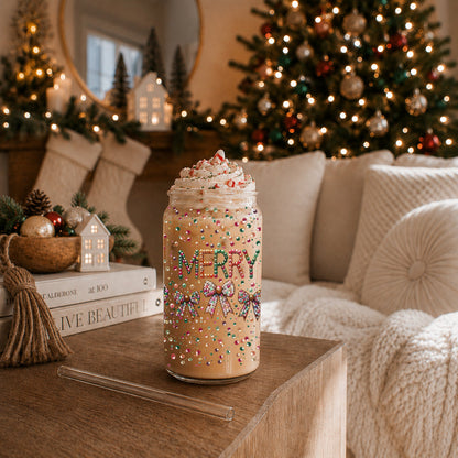 Sequin MERRY 17oz