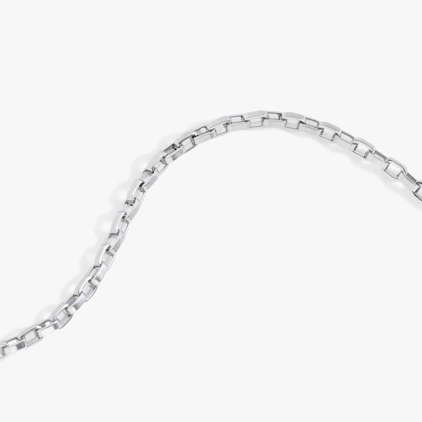 Everyday Box Link Chain Bracelet Alex and Ani silver-tone with rectangular box links on Tampa Home & Garden Store
