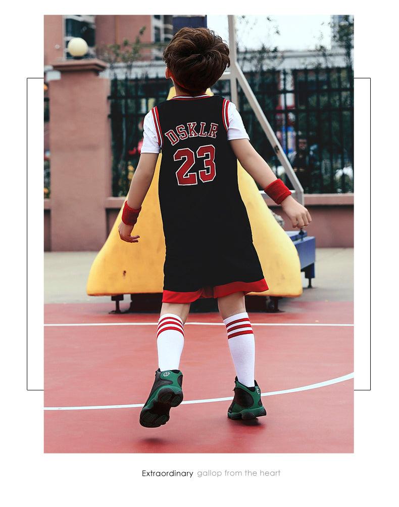 Stevvex kids basketball shoes green and black non-slip outsole for outdoor play on Tampa Home & Garden Store