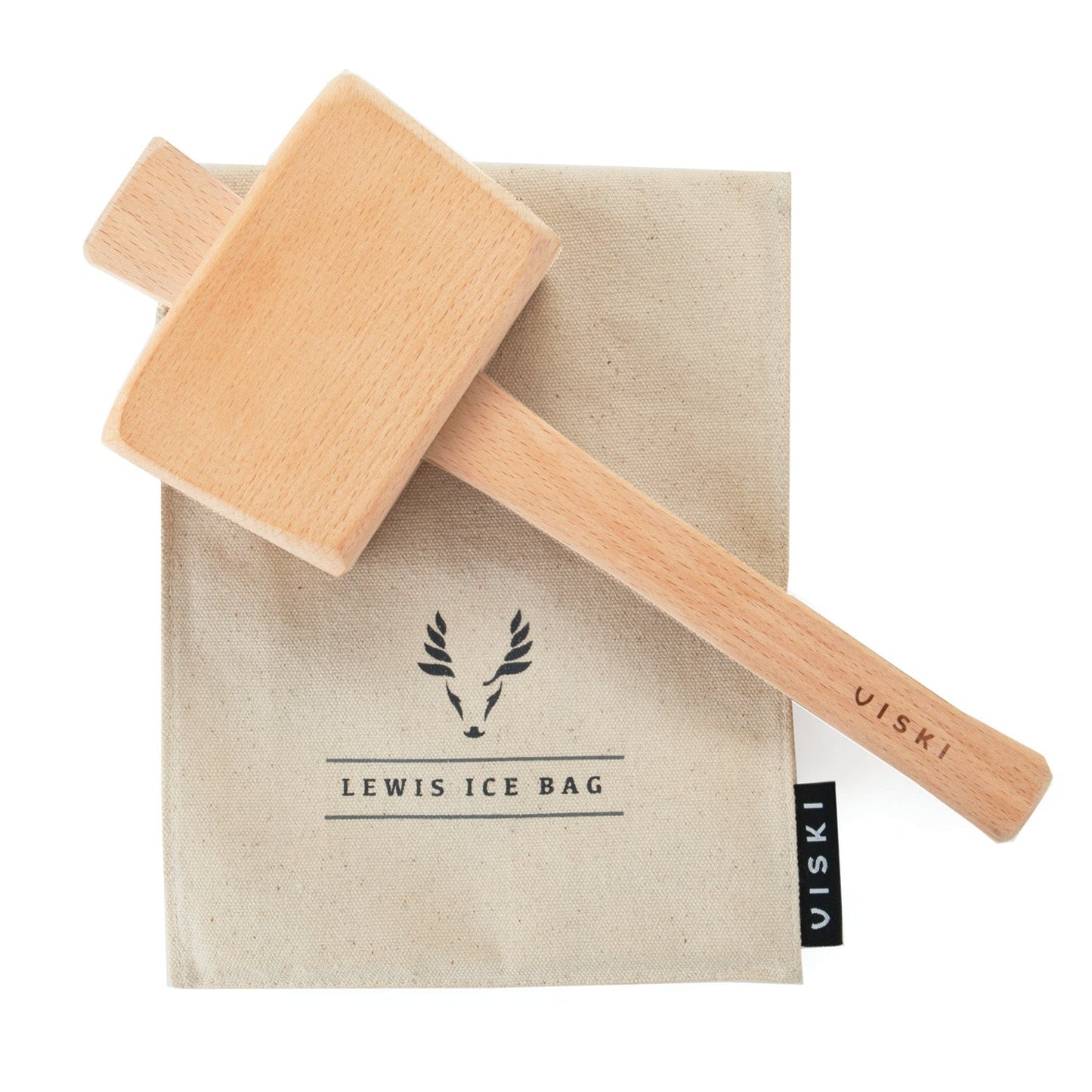 Professional Lewis Ice Bag and Canvas Mallet Set