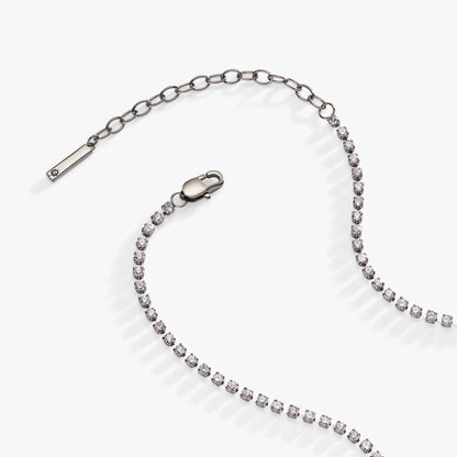Bride Crystal Tennis Necklace by Alex and Ani with pavé crystals and adjustable chain on Tampa Home & Garden Store