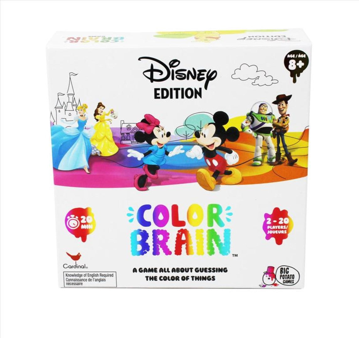 Disney Colorbrain - Le jeu de société ultime pour les familles qui aiment Disney