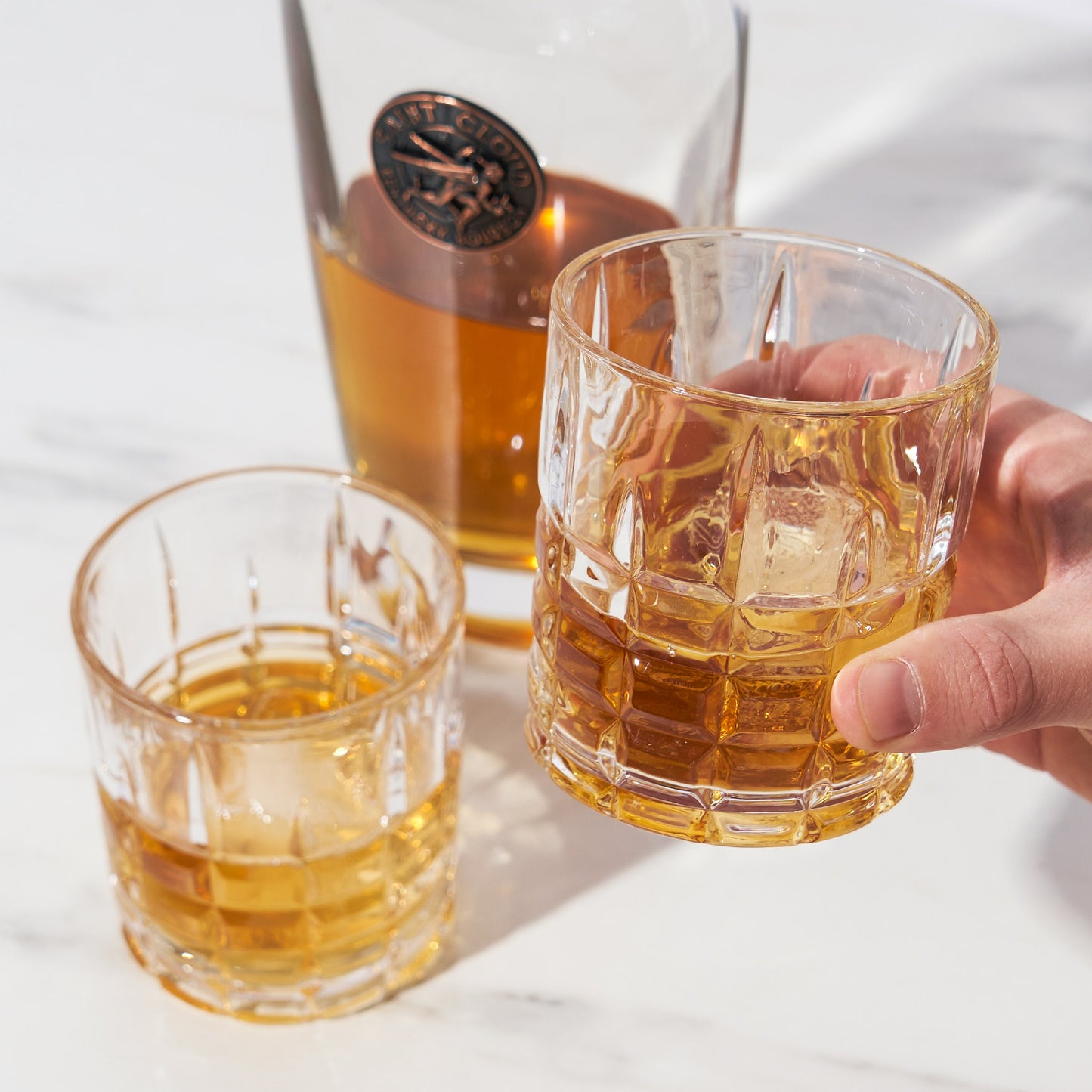 Highland Lead Free Crystal Tumbler Set of Four