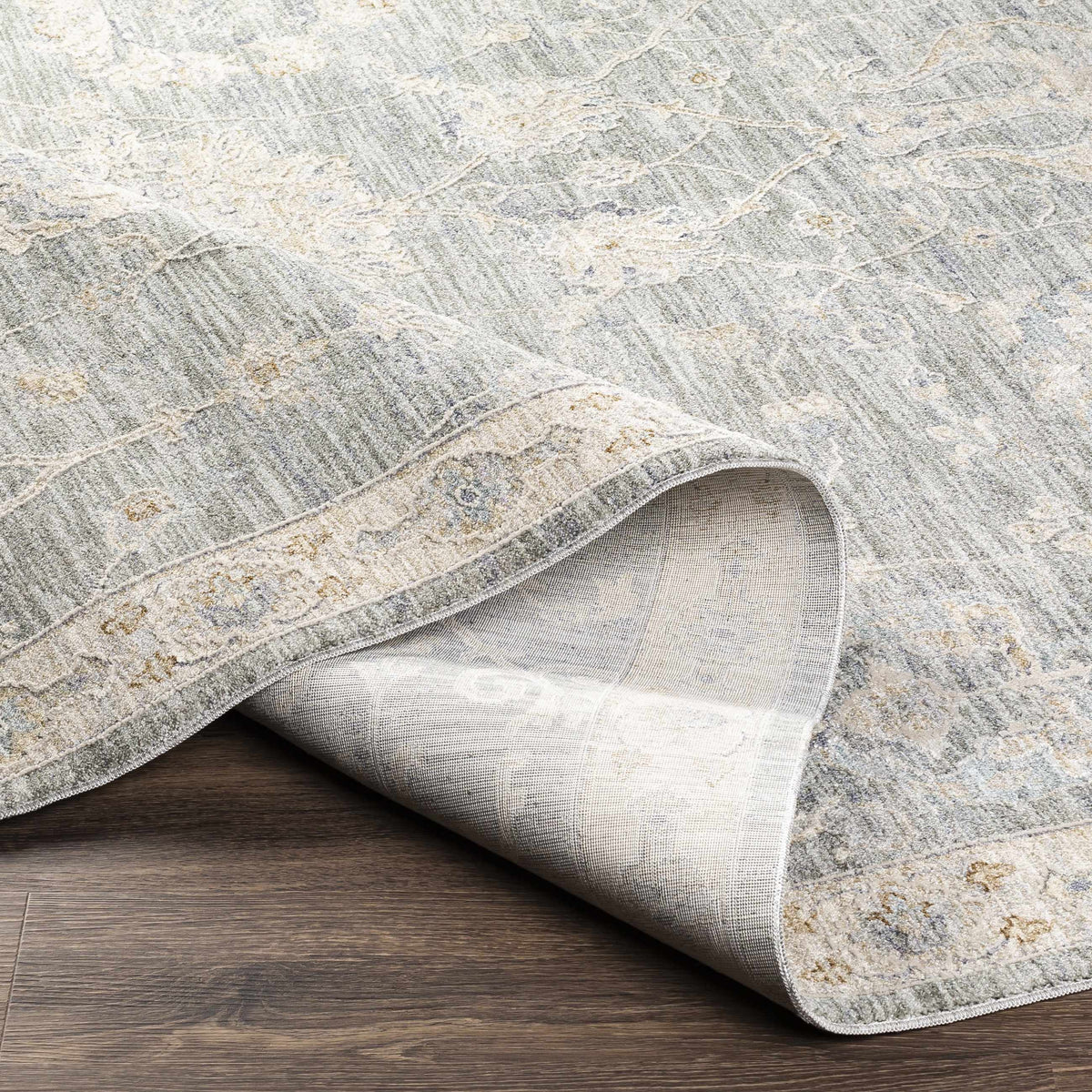 Monterey Gray Thick Luxe Persian Rug, gray beige tones, Boutique Rugs on Tampa Home & Garden Store