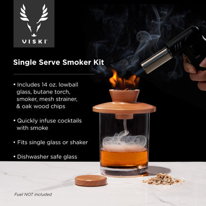 Alchemi Single Serve Smoked Cocktail Kit for Bar