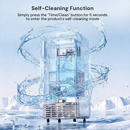 Built-In Ice Maker Z5836 by Kismile, 80 Lb capacity under-counter unit on Tampa Home & Garden Store