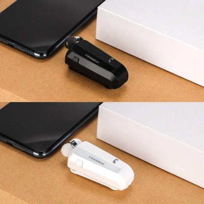 In-Ear Headphones Stevvex wireless Bluetooth clip-on headset black & white variants for running on Tampa Home & Garden Store