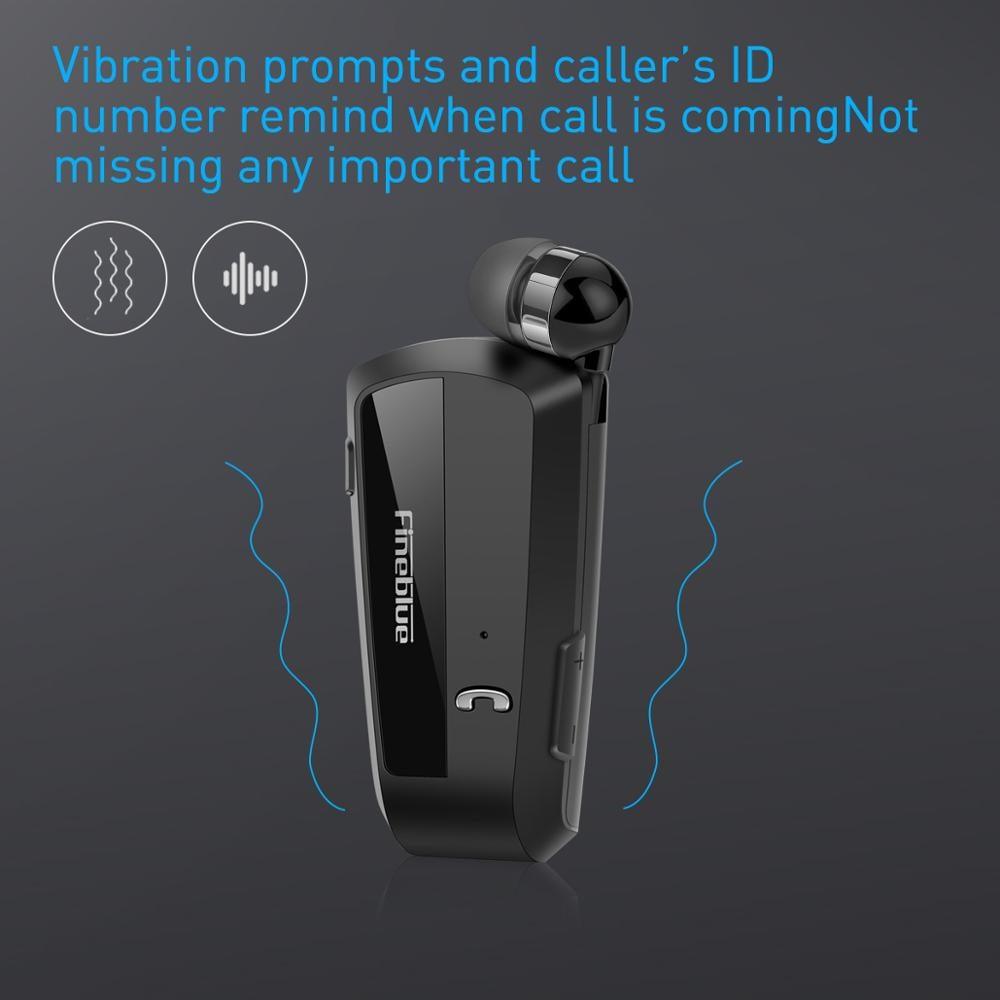 Stevvex collar clip headset, black wireless Bluetooth earphone for running gym on Tampa Home & Garden Store