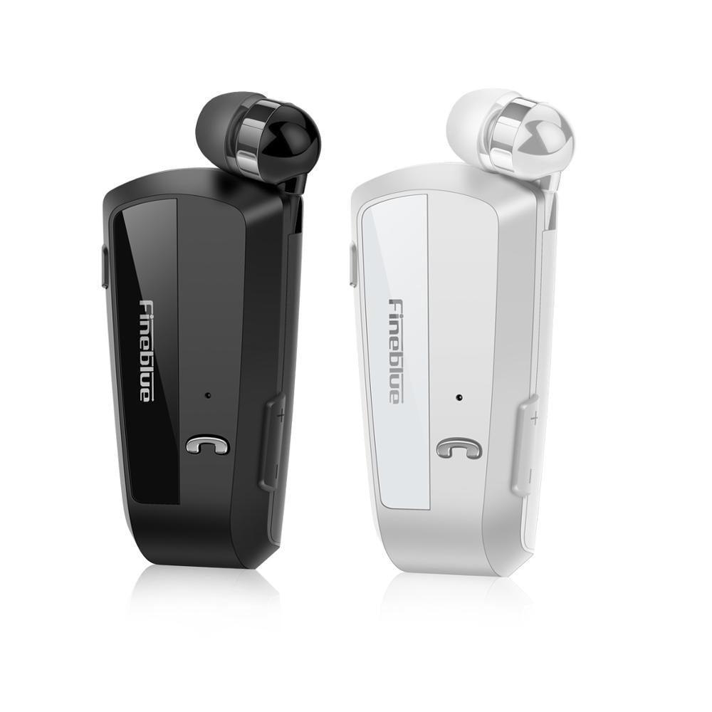 Stevvex ST10SMFD3EGTE wireless Bluetooth collar clip headset black/white in-ear sports pair on Tampa Home & Garden Store
