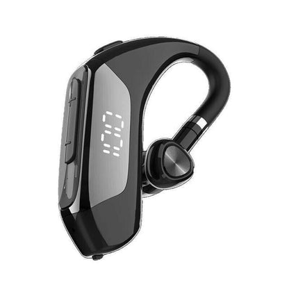 Stevvex ST10S23RFTRT single-ear Bluetooth headset with LED power display in black on Tampa Home & Garden Store