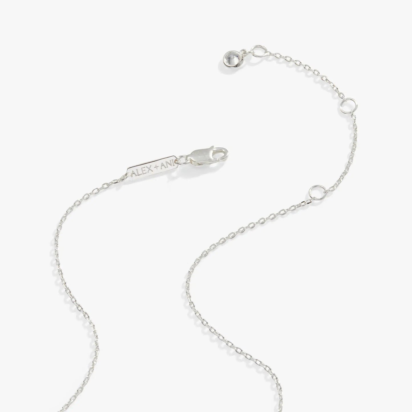 Butterfly and Crystal Necklace Adjustable