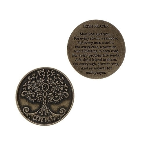 Irish Prayer - Tree of Life Token - Tampa Home & Garden Store