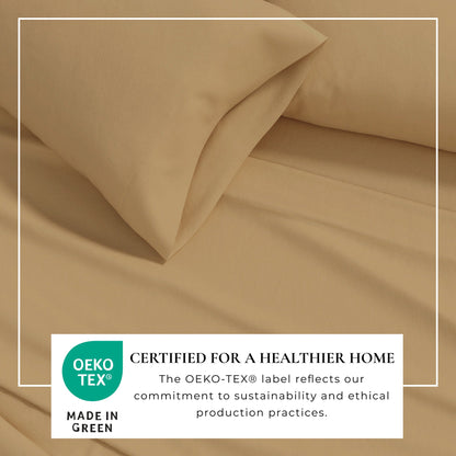 Soft and Natural Cotton Flannel Sheet Set