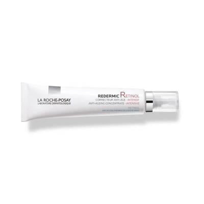La Roche-Posay Redermic Retinol Anti-Aging Face Cream tube with silver cap 1.01 oz on Tampa Home & Garden Store