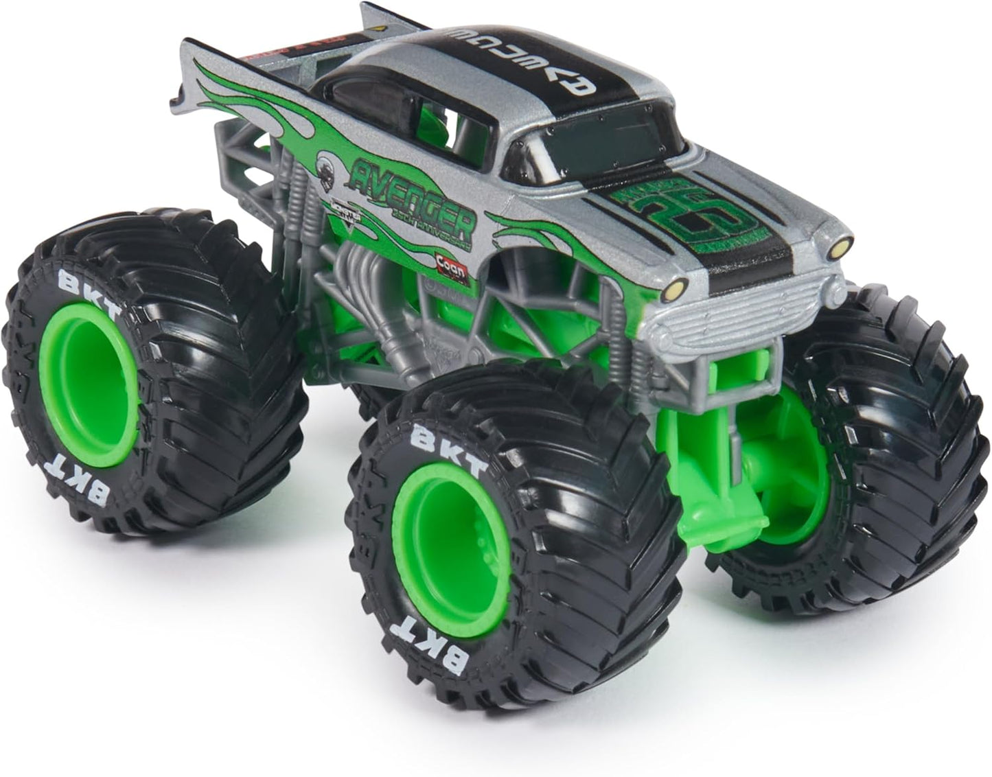 Monster Jam - Figura fundida a escala 1:64 - Avenger