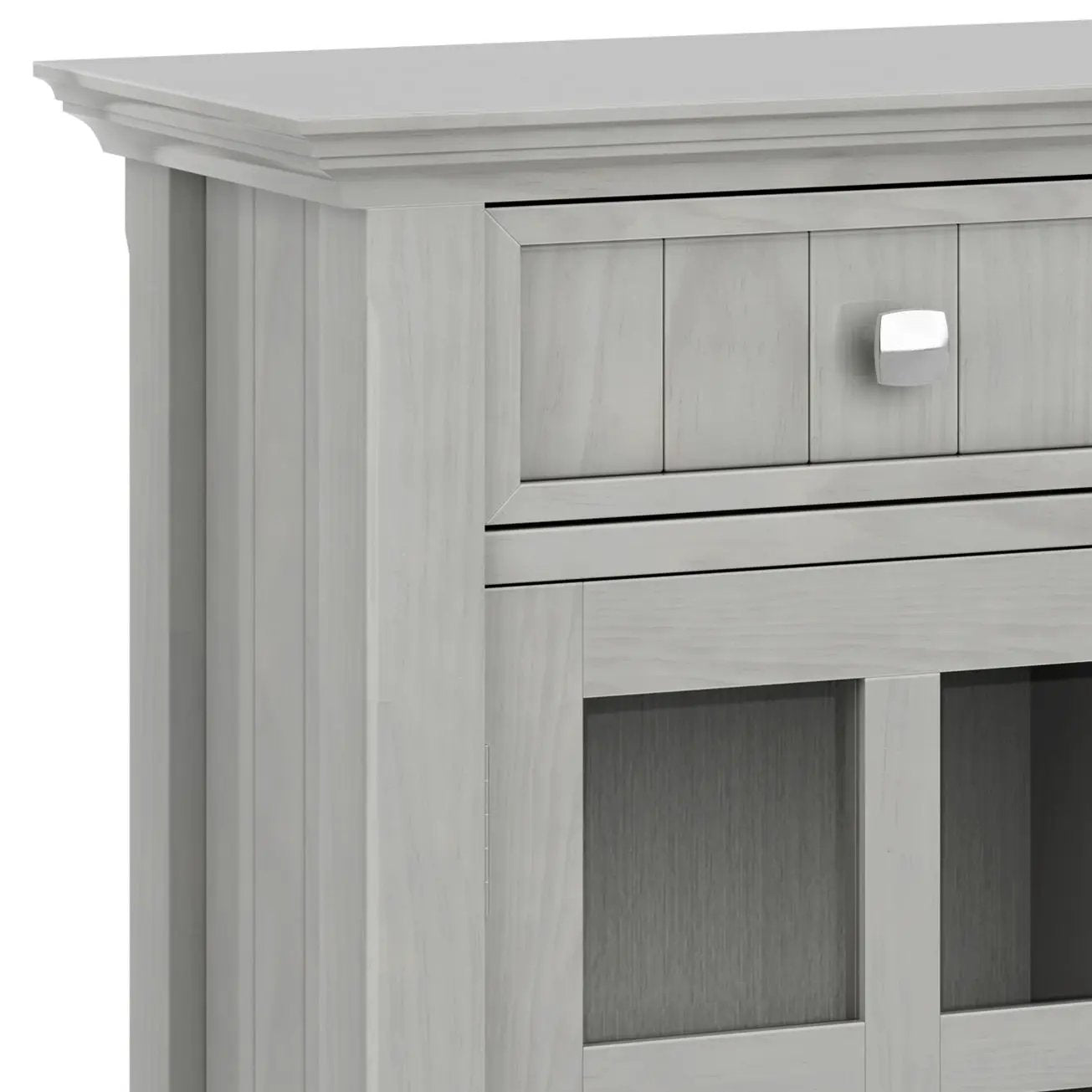 Acadian Handcrafted Entryway Storage Cabinet