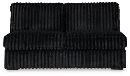 Midnight Madness Sectional and Jumbo Corduroy