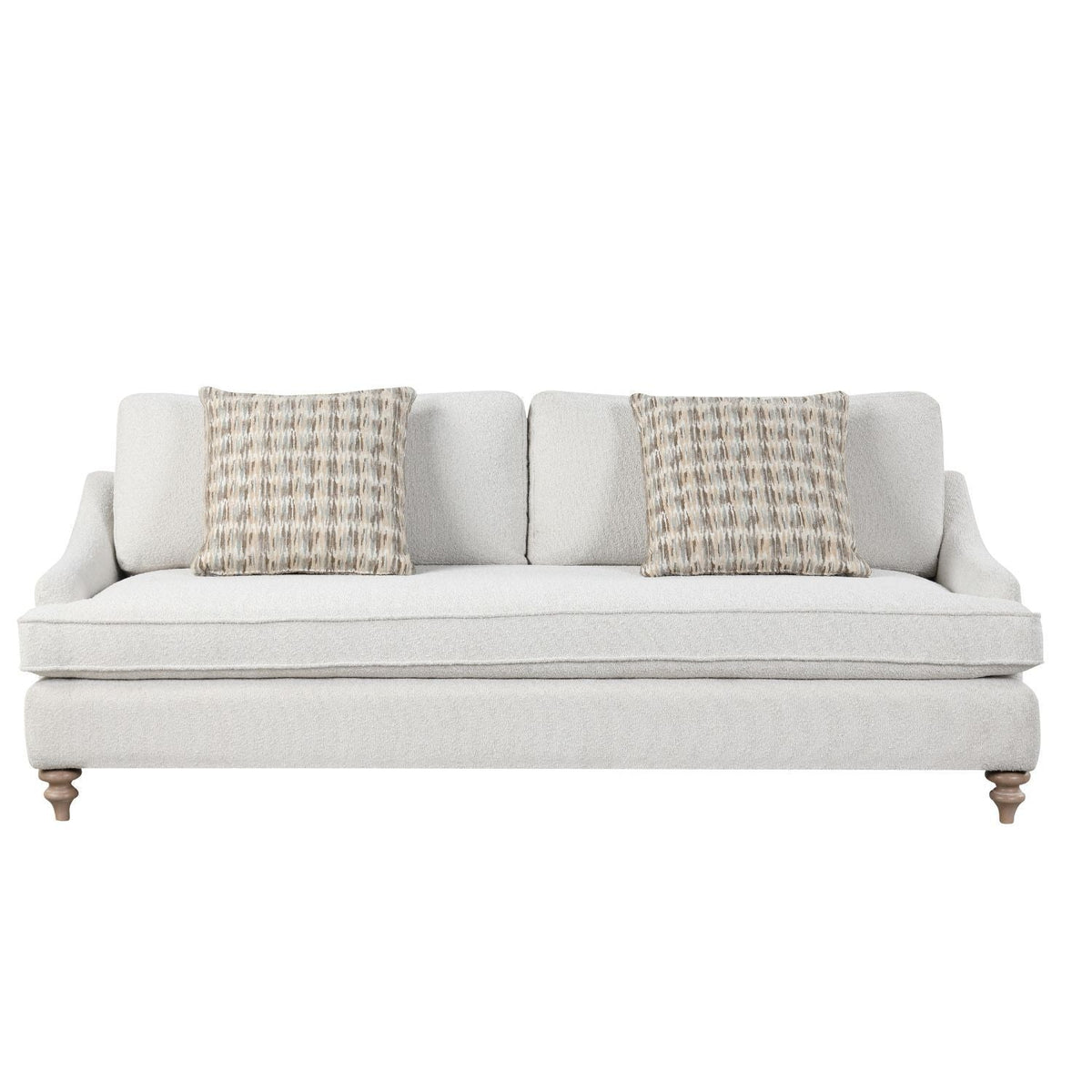 Off White Single Sofa and Reversible Cushions
