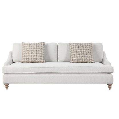 Off White Single Sofa and Reversible Cushions