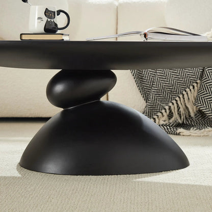 Tibetan Ritual Inspired Lucky Stone Shaped Table
