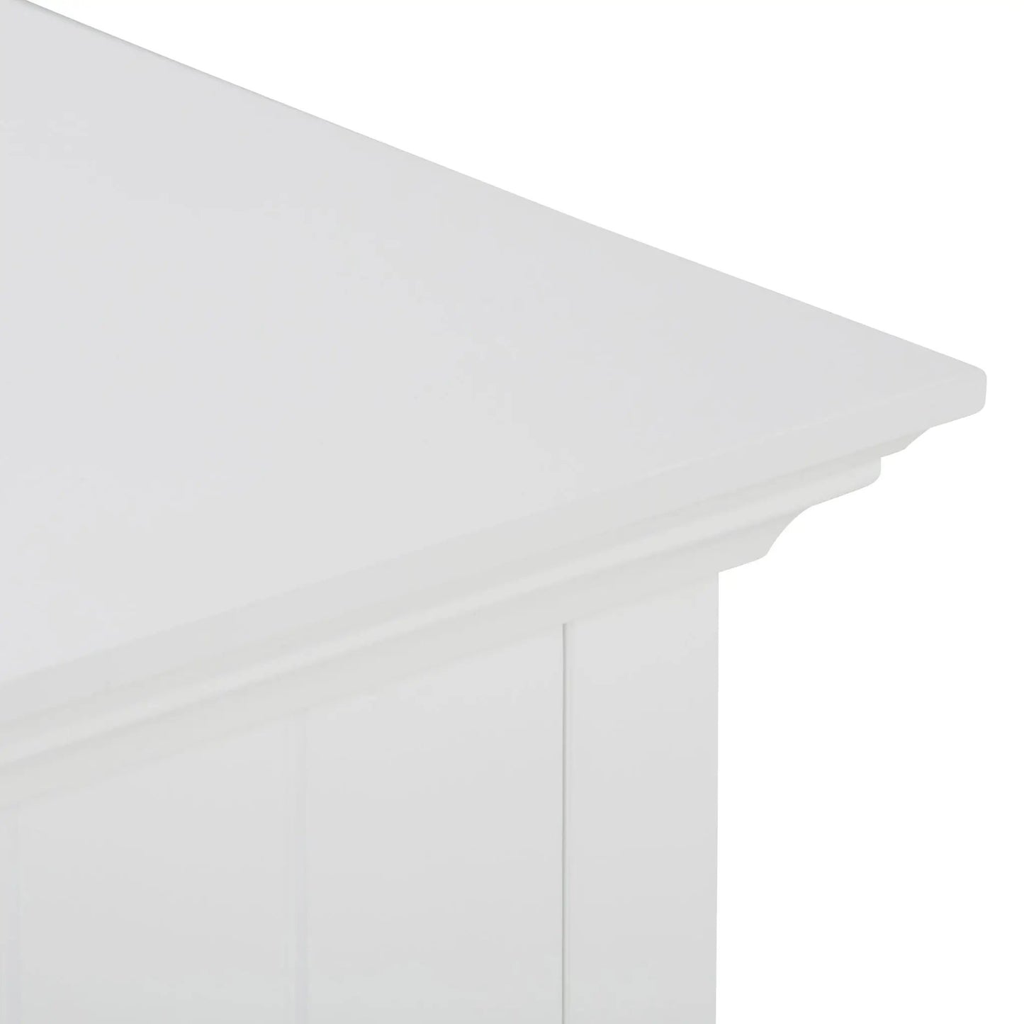Acadian 4 Drawer Floor Storage Cabinet in Pure White, accent chest by Unique Piece Furniture on Tampa Home & Garden Store