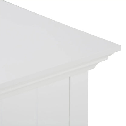 Acadian 4 Drawer Floor Storage Cabinet in Pure White, accent chest by Unique Piece Furniture on Tampa Home & Garden Store