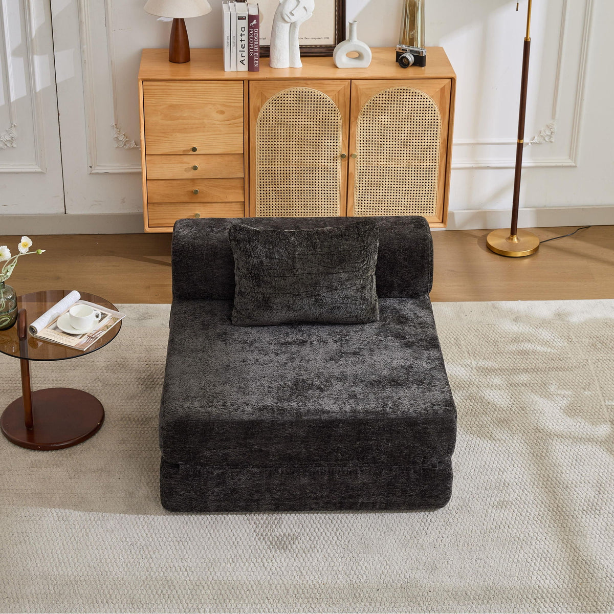 Convertible Floor Sofa Bed and Living Room