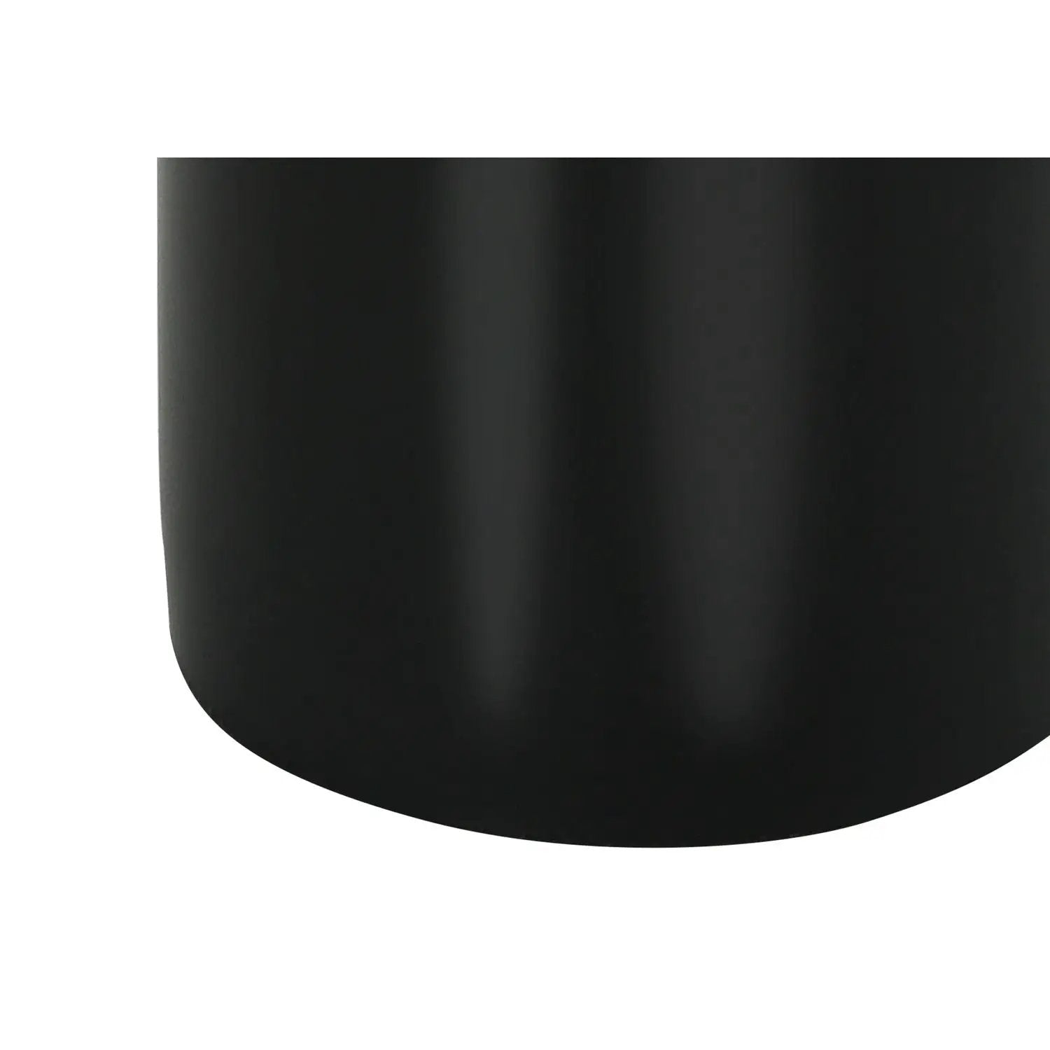 Table lamp base in black matte with a rounded bottom edge, contemporary design on Tampa Home & Garden Store