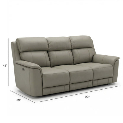 Oslo Dual Power Reclining Sofa with Chargers