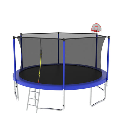 Large 14 Foot Trampoline And Safety Guard