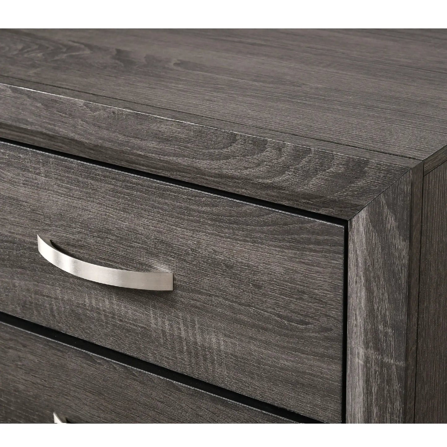 Contemporary 6 Drawer Dresser with Handles