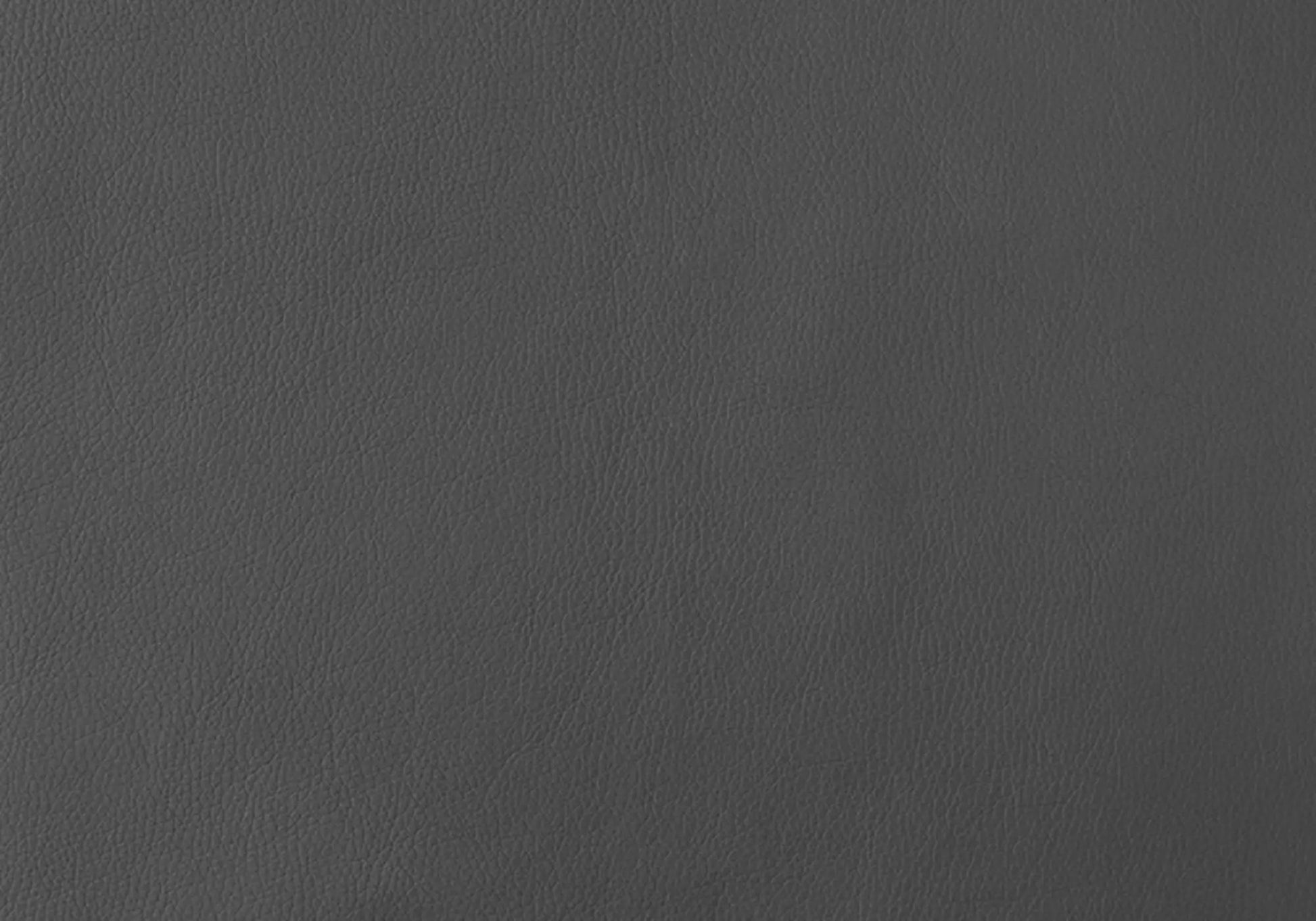 Dining side chair upholstered in dark charcoal leather texture set of 2 on Tampa Home & Garden Store