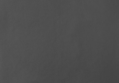 Dining side chair upholstered in dark charcoal leather texture set of 2 on Tampa Home & Garden Store