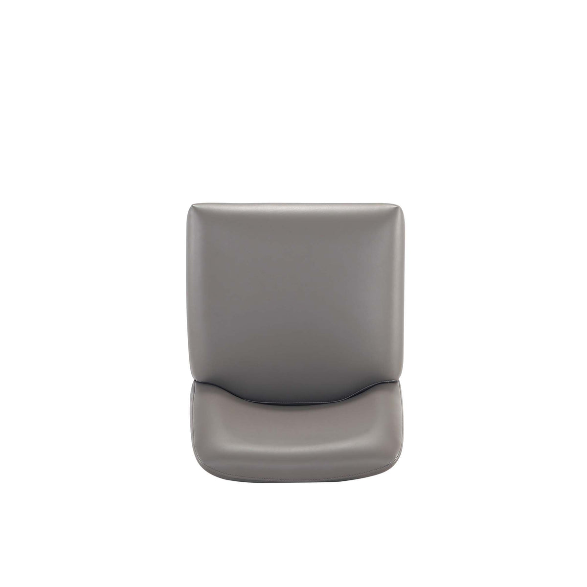 Serena Barstool gray leather bar-height chair 28-30in on Tampa Home & Garden Store