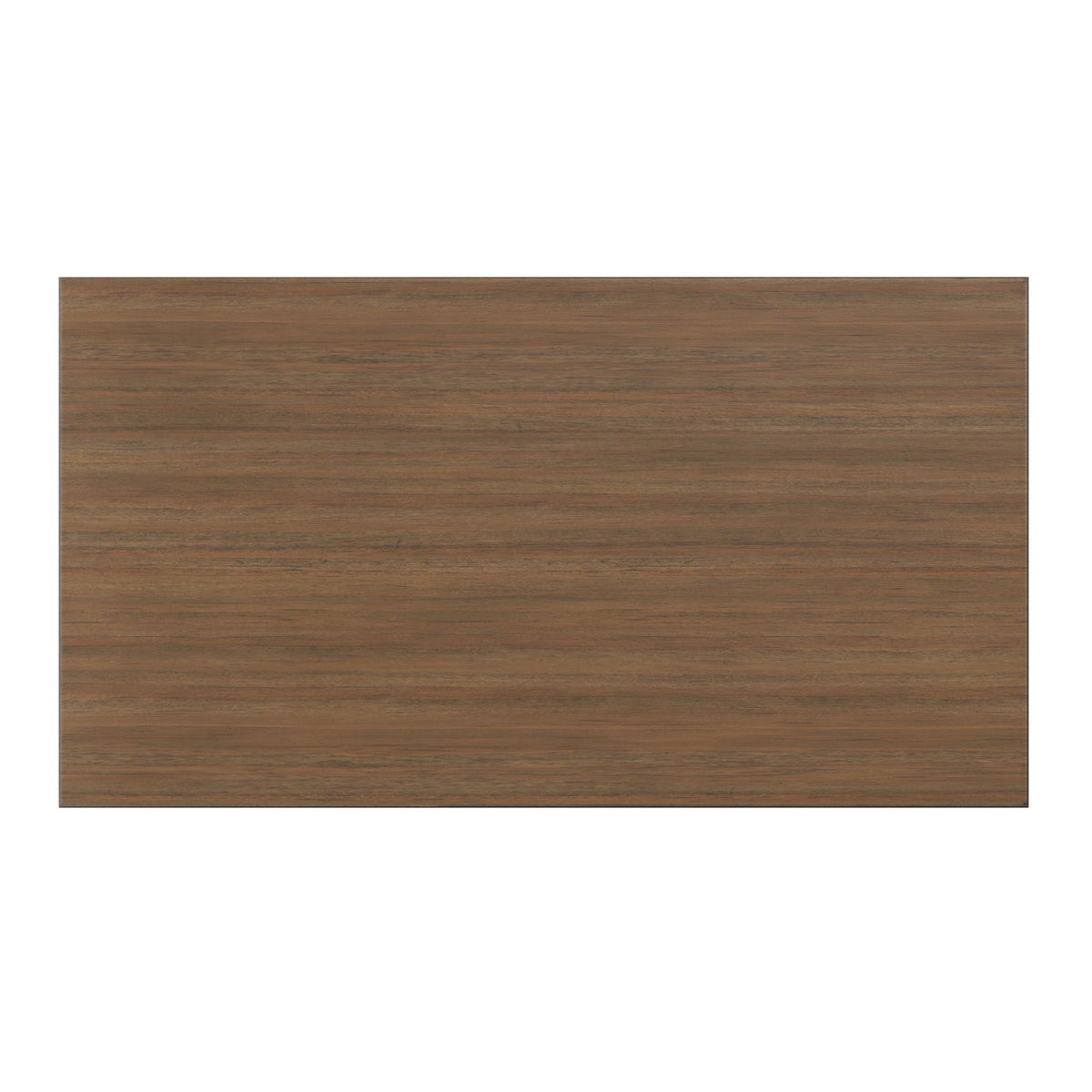 Narrow Side Table with Two Open Shelves rustic brown wood finish on Tampa Home & Garden Store