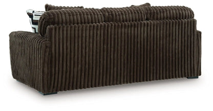 Midnight Madness Corduroy Sofa for Cozy Comfort