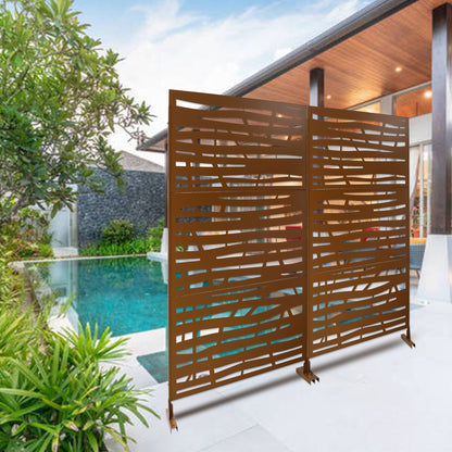 Indoor and Outdoor Metal Privacy Room Screen